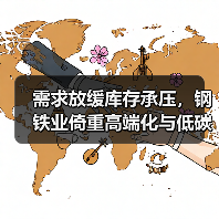 需求放缓库存承压，钢铁业倚重高端化与低碳化破局（图3）