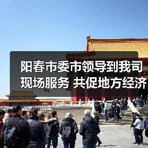阳春市委市领导到我司现场服务 共促地方经济发展(图4) 阳春市委市领导到我司现场服务 共促地方经济发展(图4)