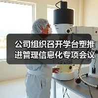 公司组织召开学台塑推进管理信息化专项会议(图4) 公司组织召开学台塑推进管理信息化专项会议(图4)