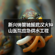 新兴铸管驰援武汉火神山医院应急供水工程(图1) 新兴铸管驰援武汉火神山医院应急供水工程(图1)