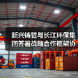 新兴铸管与长江环保集团签署战略合作框架协议(图1) 新兴铸管与长江环保集团签署战略合作框架协议(图1)