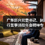 广东新兴党委书记、执行董事讲授年会精神专题党课（图4）