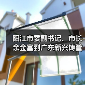 阳江市委副书记、市长余金富到广东新兴铸管调研（图2）