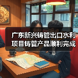 广东新兴铸管出口水利项目铸管产品顺利完成入库（图3）