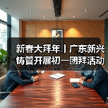 新春大拜年丨广东新兴铸管开展初一团拜活动（图3）