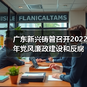 广东新兴铸管召开2022年党风廉政建设和反腐败工作会议（图4）