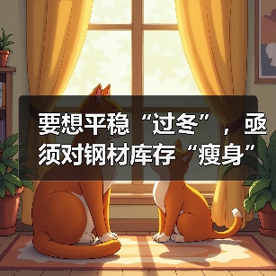 要想平稳“过冬”，亟须对钢材库存“瘦身”（图3）