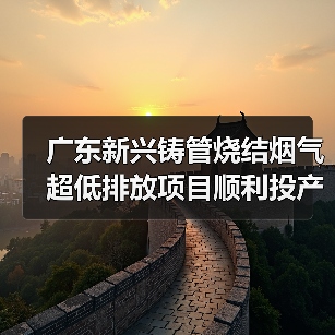 广东新兴铸管烧结烟气超低排放项目顺利投产!(图3) 广东新兴铸管烧结烟气超低排放项目顺利投产!(图3)