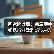 国家统计局:前三季度钢铁行业盈利973.4亿元(图3) 国家统计局:前三季度钢铁行业盈利973.4亿元(图3)