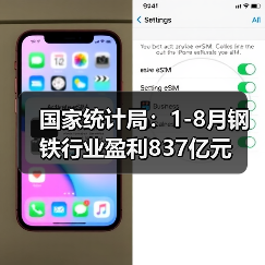 国家统计局：1-8月钢铁行业盈利837亿元（图2）
