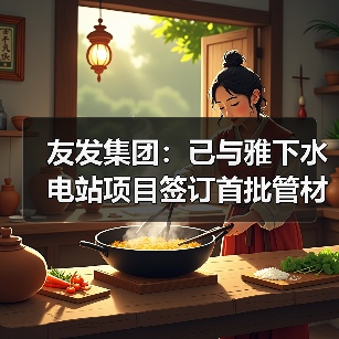 友发集团:已与雅下水电站项目签订首批管材供应合同并开始供货(图1) 友发集团:已与雅下水电站项目签订首批管材供应合同并开始供货(图1)