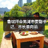 鲁斌拜会芜湖市委副书记、市长单向前(图1) 鲁斌拜会芜湖市委副书记、市长单向前(图1)