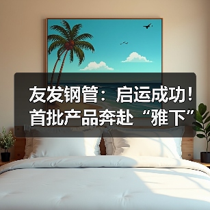 友发钢管:启运成功!首批产品奔赴“雅下”