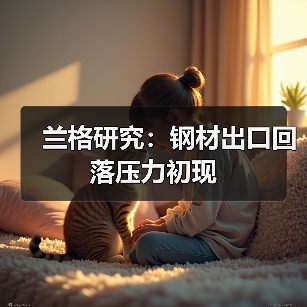 兰格研究:钢材出口回落压力初现(图1) 兰格研究:钢材出口回落压力初现(图1)