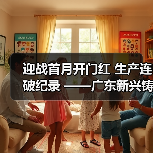 迎战首月开门红 生产连破纪录 ——广东新兴铸管2021年强势开局！（图3）
