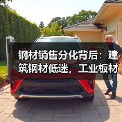 钢材销售分化背后：建筑钢材低迷，工业板材热卖