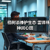 植树添绿护生态 雷锋精神润心田（图3）