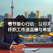 春节暖心行动:公司关怀职工传递温暖与希望