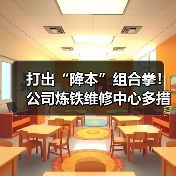 打出“降本”组合拳!公司炼铁维修中心多措并举见成效!