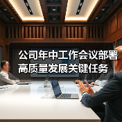 公司年中工作会议部署高质量发展关键任务