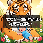 党员骨干如何推动退税减税高效落地?(图2) 党员骨干如何推动退税减税高效落地?(图2)