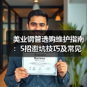 美业钢管选购维护指南:5招避坑技巧及常见问题解析