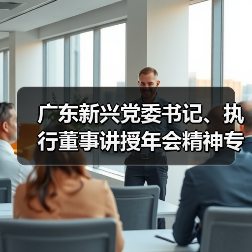 广东新兴党委书记、执行董事讲授年会精神专题党课（图2）