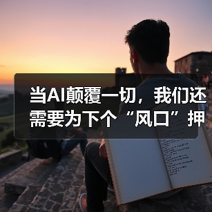 当AI颠覆一切,我们还需要为下个“风口”押注吗?