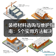 装修材料选购与维护指南:5个实用方法解决常见问题(图2) 装修材料选购与维护指南:5个实用方法解决常见问题(图2)