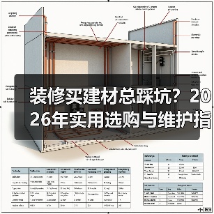 装修买建材总踩坑?2026年实用选购与维护指南(图1) 装修买建材总踩坑?2026年实用选购与维护指南(图1)