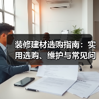 装修建材选购指南:实用选购、维护与常见问题解析