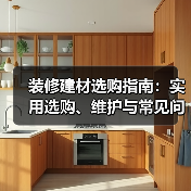装修建材选购指南:实用选购、维护与常见问题解析(图1) 装修建材选购指南:实用选购、维护与常见问题解析(图1)