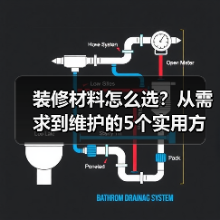 装修材料怎么选?从需求到维护的5个实用方法(图2) 装修材料怎么选?从需求到维护的5个实用方法(图2)