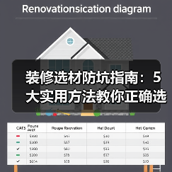 装修选材防坑指南：5大实用方法教你正确选购与维护建材