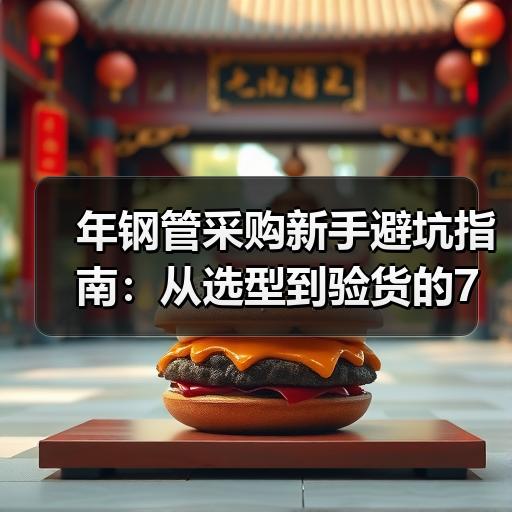 年钢管采购新手避坑指南:从选型到验货的7个关键点