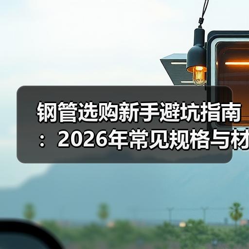 钢管选购新手避坑指南：2026年常见规格与材质判断标准