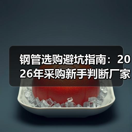 钢管选购避坑指南：2026年采购新手判断厂家靠不靠谱的5个细