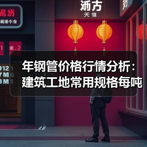 年钢管价格行情分析：建筑工地常用规格每吨费用参考