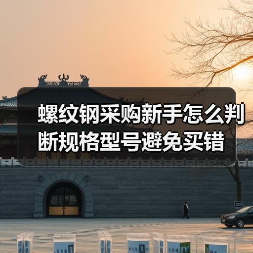 螺纹钢采购新手怎么判断规格型号避免买错