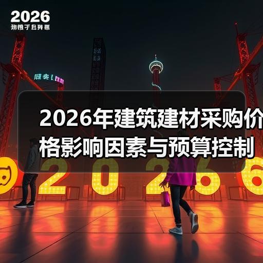 2026年建筑建材采购价格影响因素与预算控制分析