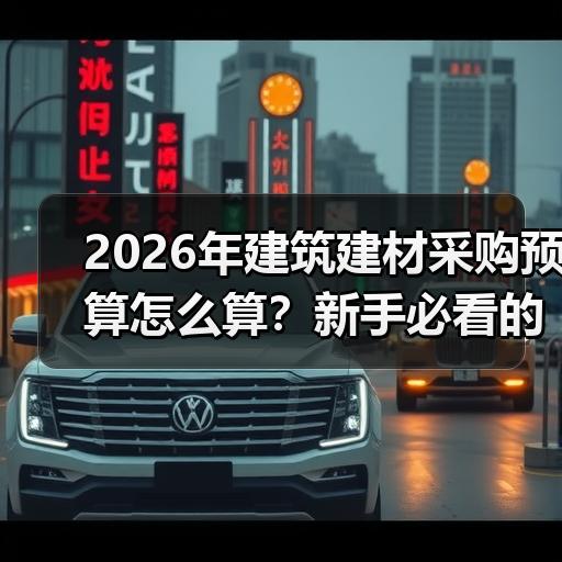 2026年建筑建材采购预算怎么算？新手必看的费用清单与避坑要
